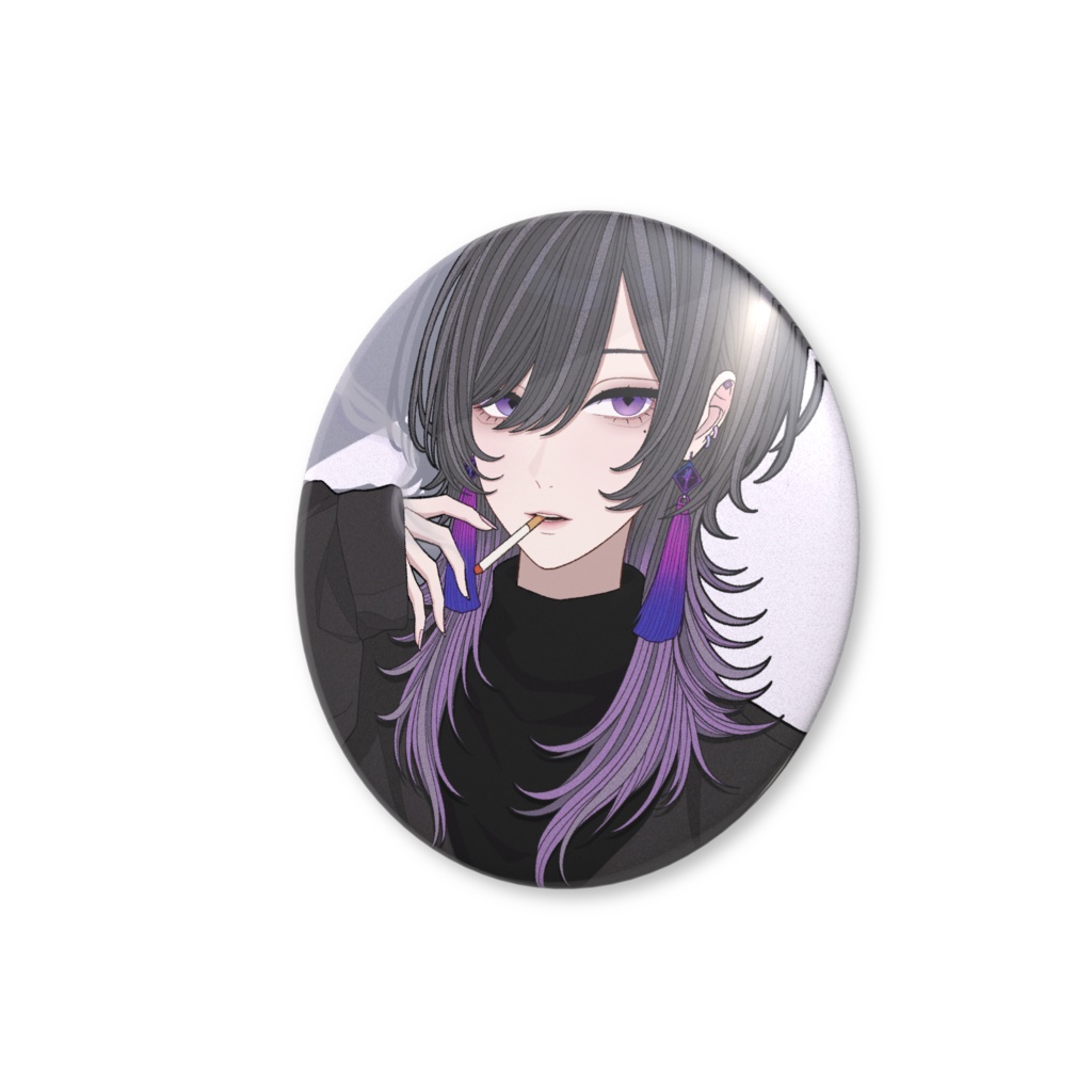 糸婁ノマ【戒】◆缶バッジ