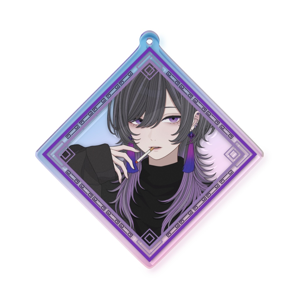 糸婁ノマ【戒】◆オーロラアクキー