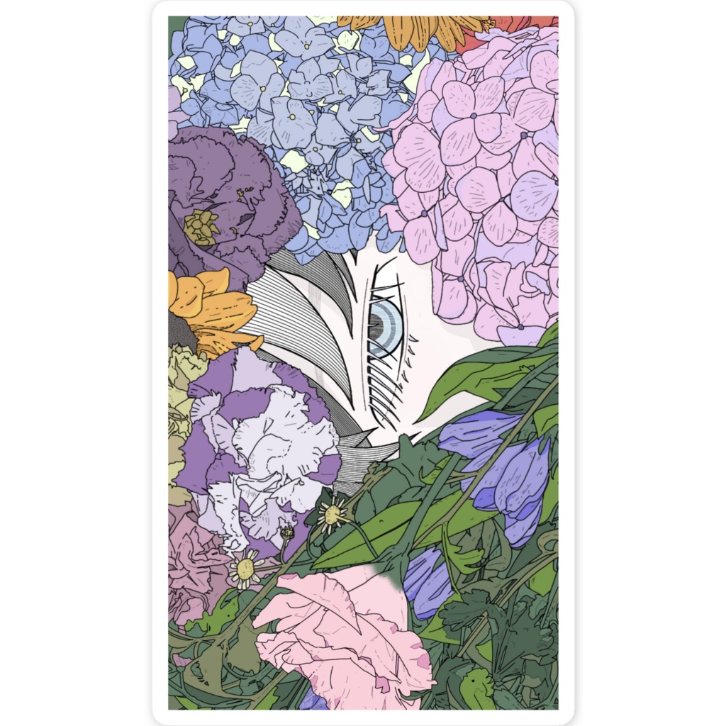 花纏◆ステッカー