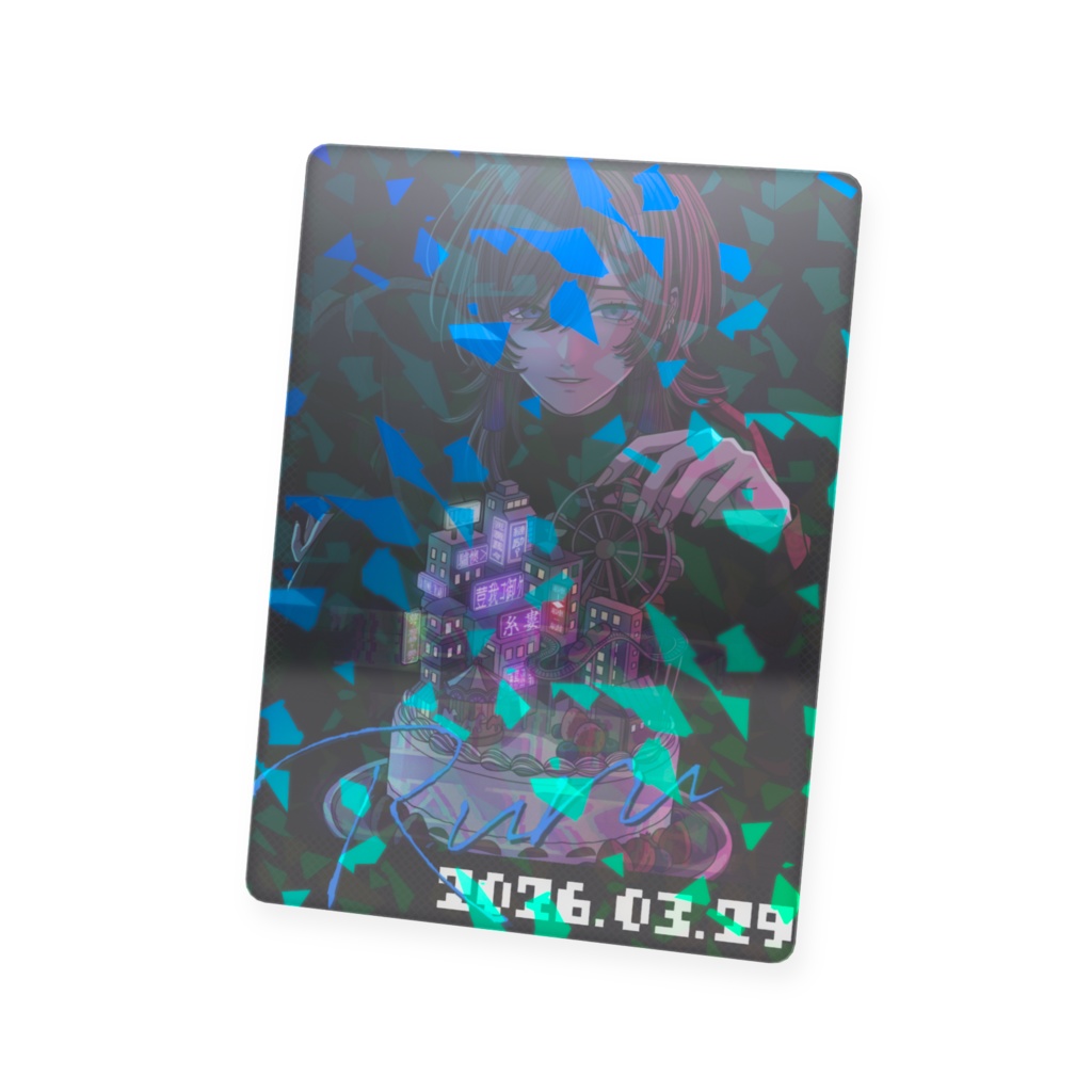 ◇数量限定◇糸婁ノマ【誕】◆クリスタルカード