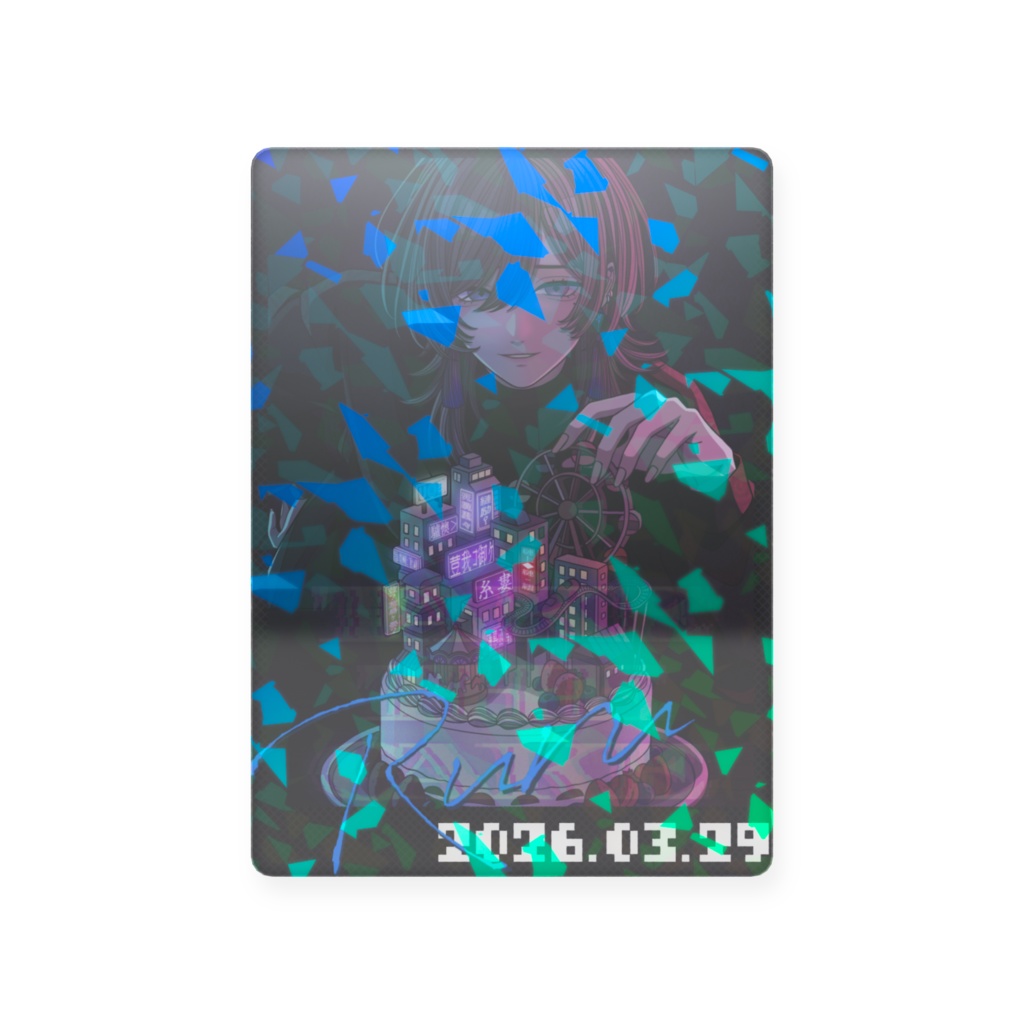 ◇数量限定◇糸婁ノマ【誕】◆クリスタルカード