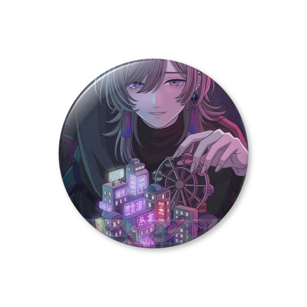 糸婁ノマ【誕】◆缶バッジ