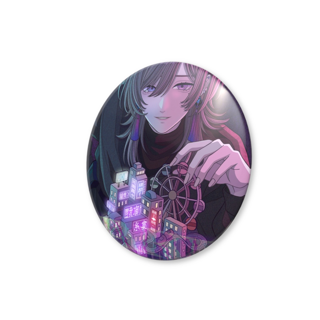 糸婁ノマ【誕】◆缶バッジ