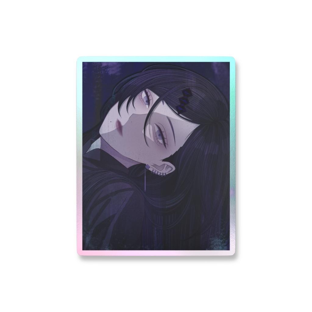 紅藍ロナ【落】◆オーロラステッカー