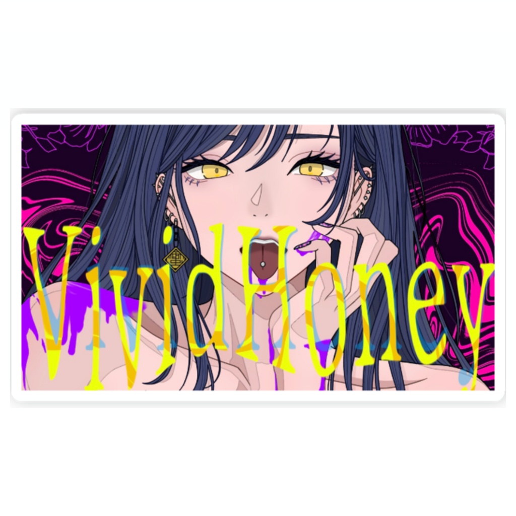 Vivid Honey◆ステッカー