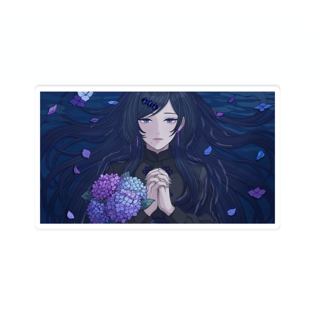 祈りと花束◆ステッカー