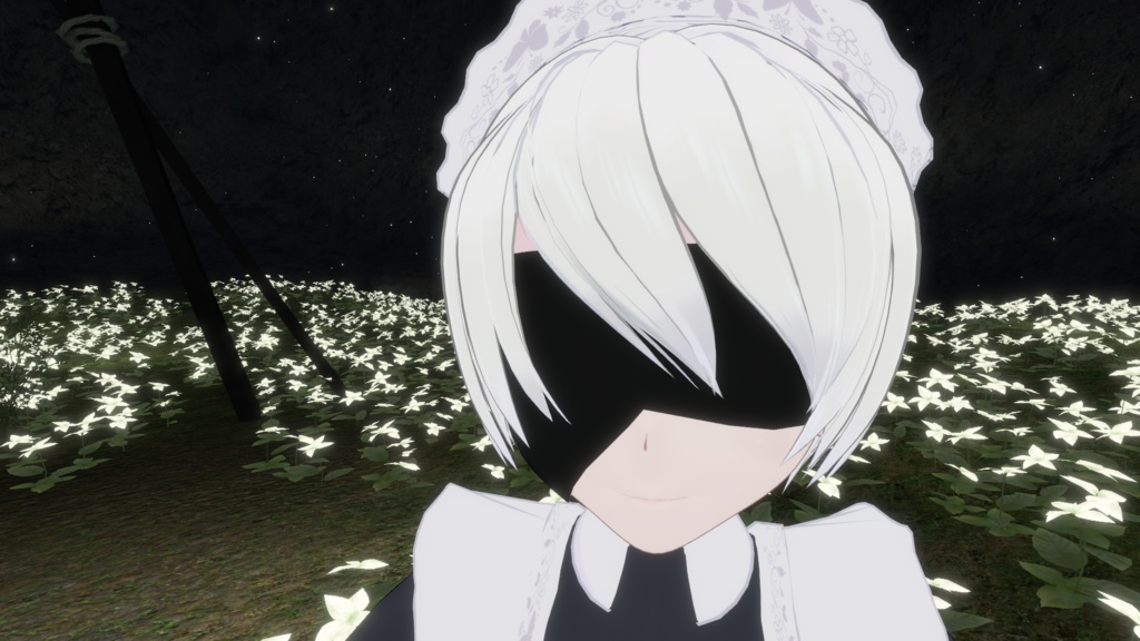 某アンドロイド部隊風「Amelia : Re」用アイマスク