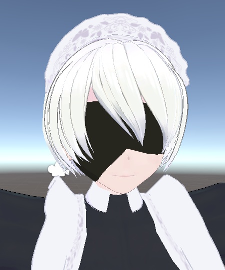 某アンドロイド部隊風「Amelia : Re」用アイマスク