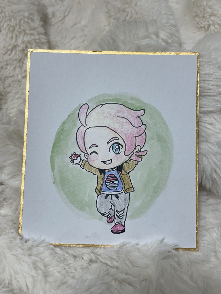  ポケモン【ガイ】アナログ手描き原画①