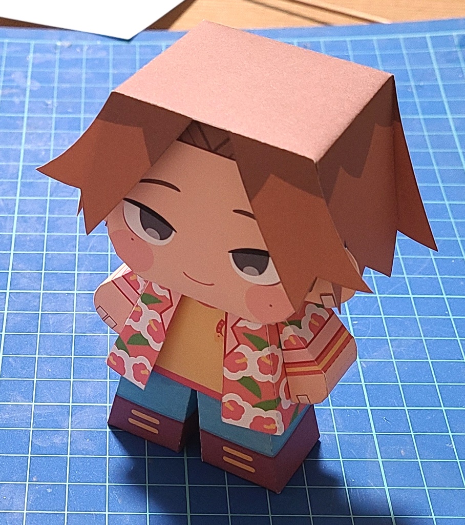 【非公式ファンメイド】ダイスケくんのペーパークラフト【Mouthwashing paper craft】