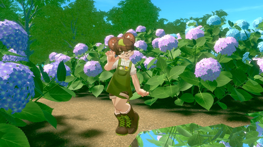 「Mokke(木気)」【VRChat想定3Dモデル】