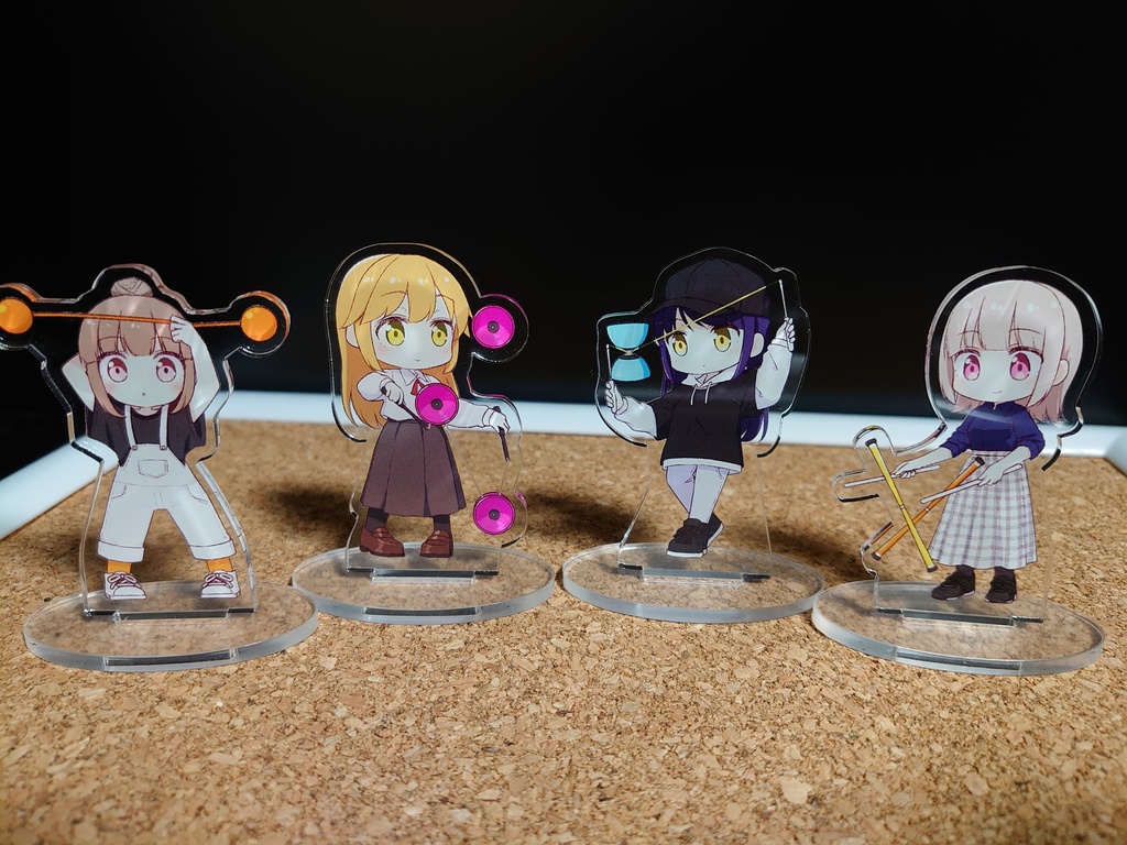 ジャグリングアクリルスタンド