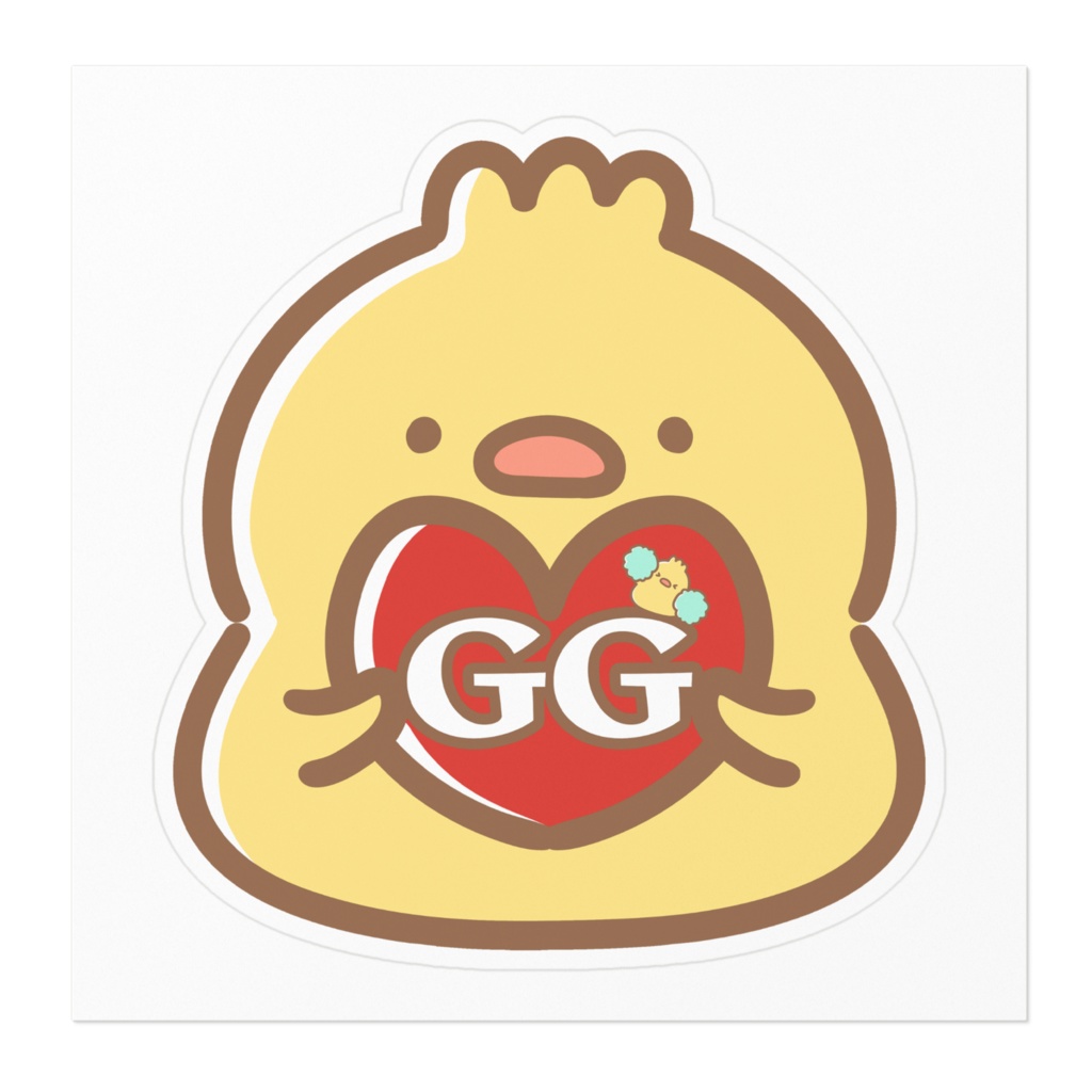ぴよこの今日もGGステッカー