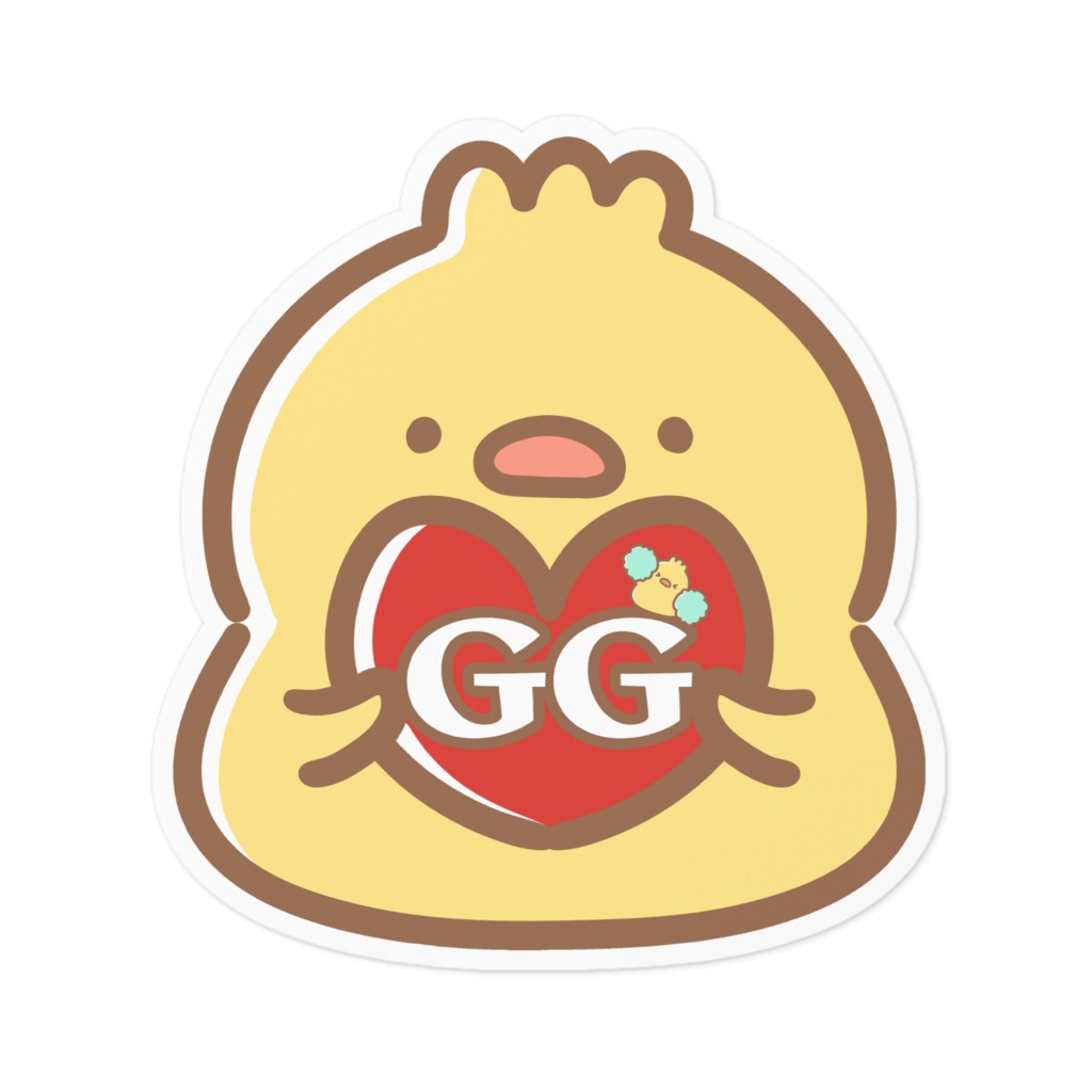ぴよこの今日もGGステッカー