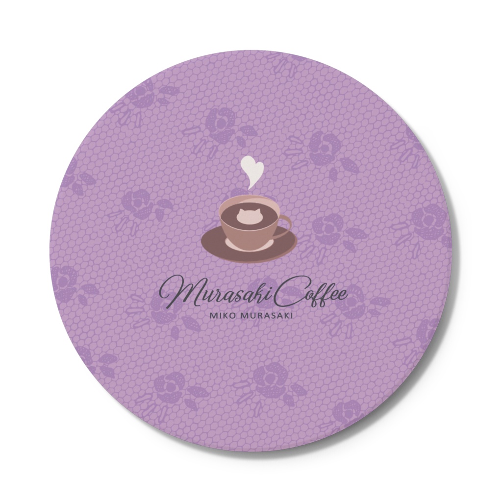 MurasakiCoffeeデザインコースター