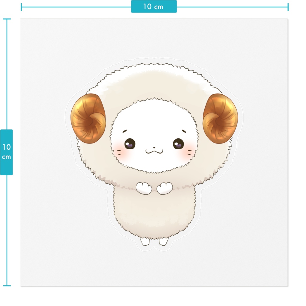 群れステッカー