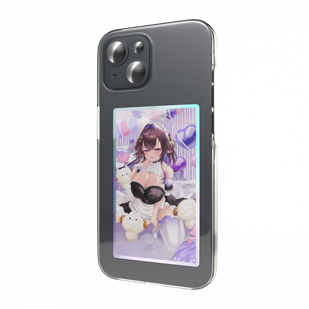 群咲みこ誕生日2026オーロラスマホステッカー