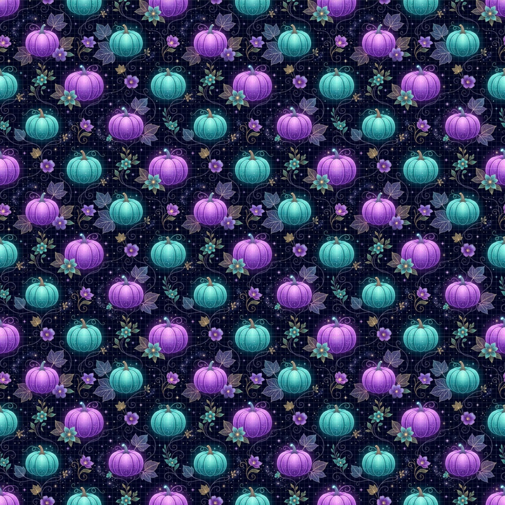Midnight Floral Halloween