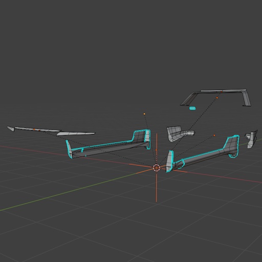 【3Dモデル】BR32用ボディキット『SatanBR』