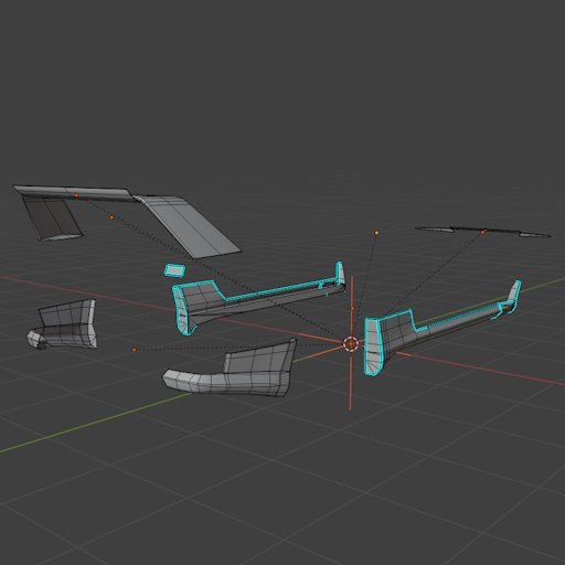 【3Dモデル】BR32用ボディキット『SatanBR』