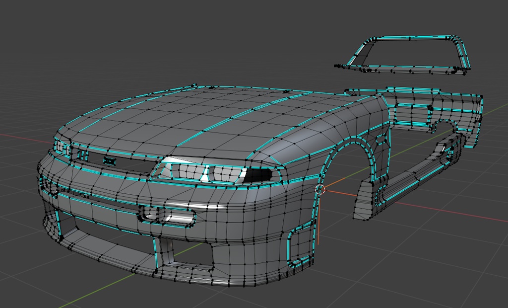 【3Dモデル】TypeMR33用ボディキット『NILS』