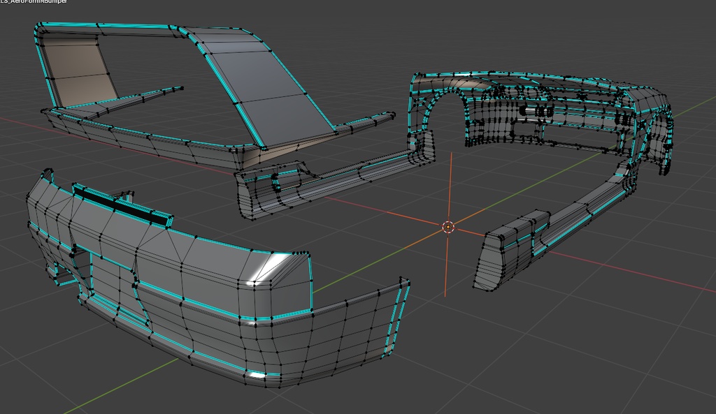 【3Dモデル】TypeMR33用ボディキット『NILS』