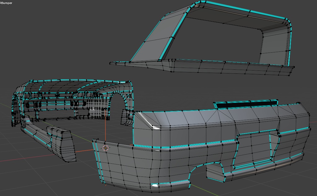 【3Dモデル】TypeMR33用ボディキット『NILS』