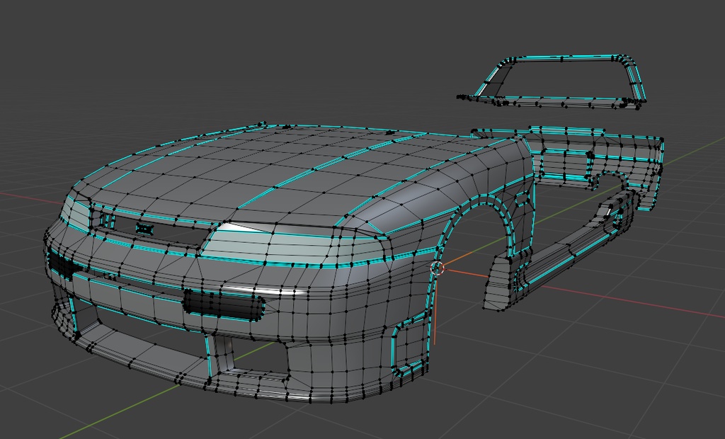 【3Dモデル】TypeMR33用ボディキット『NILS』
