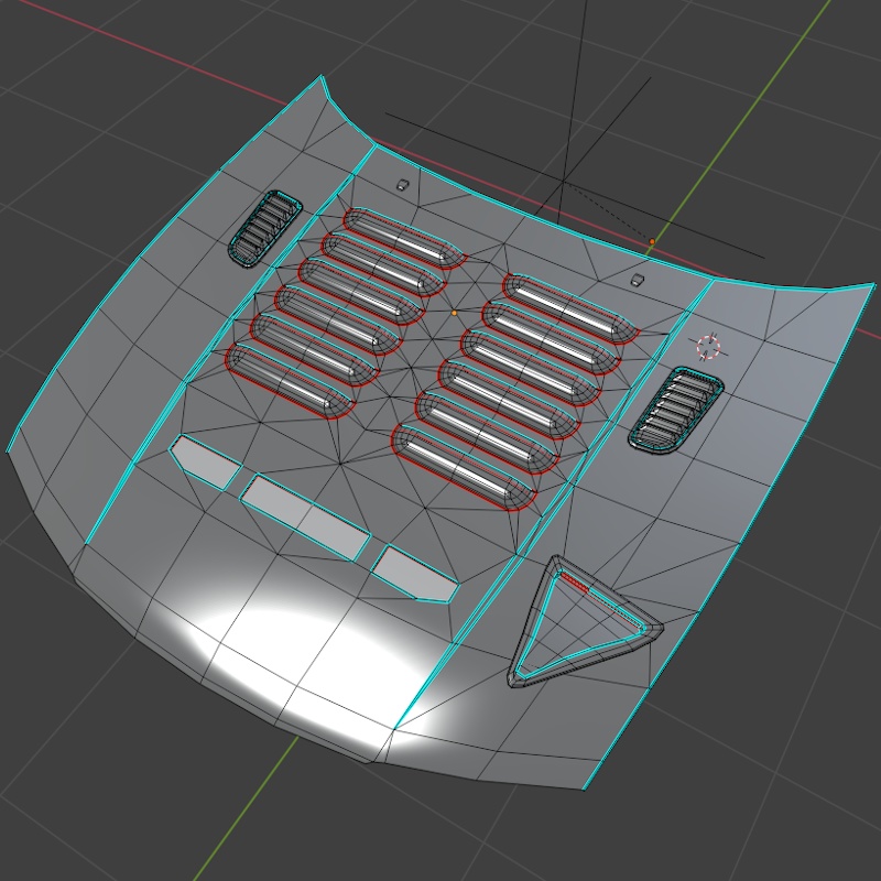 【3Dモデル】TypeBCR33用ボディキット『TRK AeroStyle』