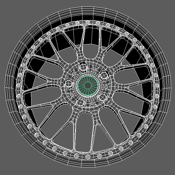 【VRChat向け】メッシュ3ピースホイール 『300OVR-XX』