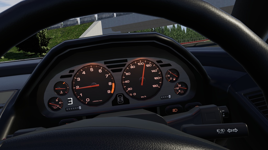 【VRChat向け・CHIKUWA VEHICLE SYSTEM 2対応】90年代スーパーカー『MSX』