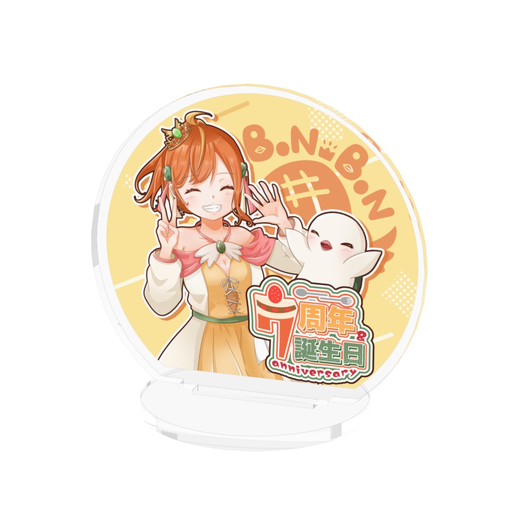 7周年記念アクリルフィギュア(他デザインあり)