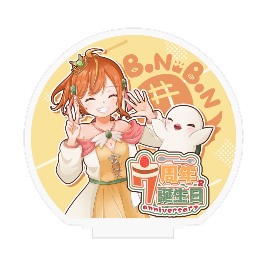 7周年記念アクリルフィギュア(他デザインあり)