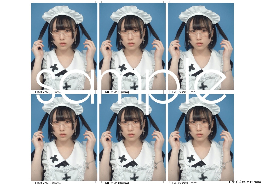 証明写真【メイド編】