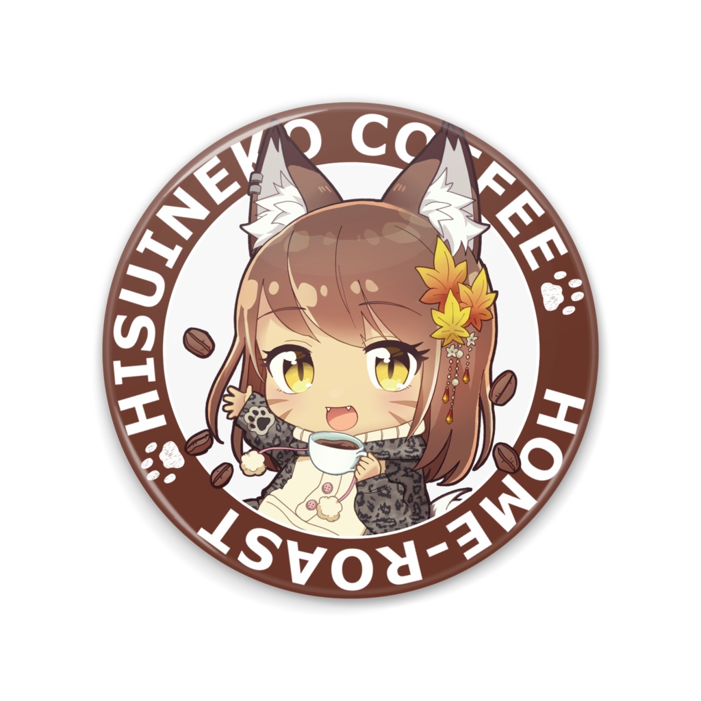 ひすいねこ缶ミラー