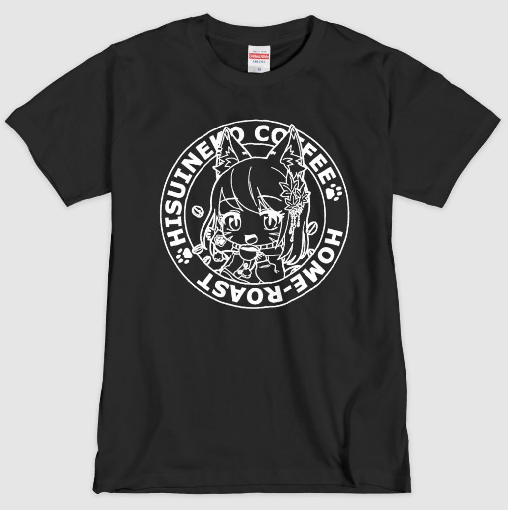 ひすいねこTシャツ(S/M size)