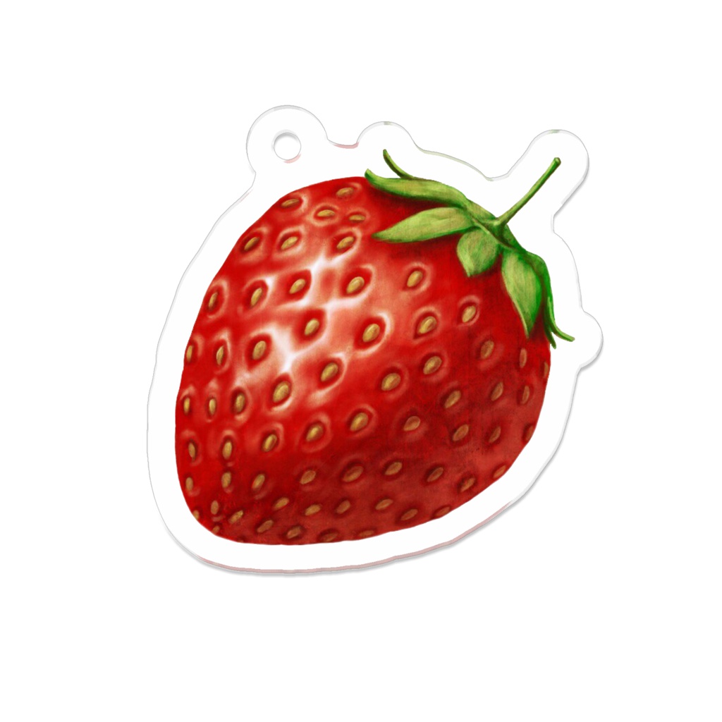 Strawberryアクリルキーホルダー