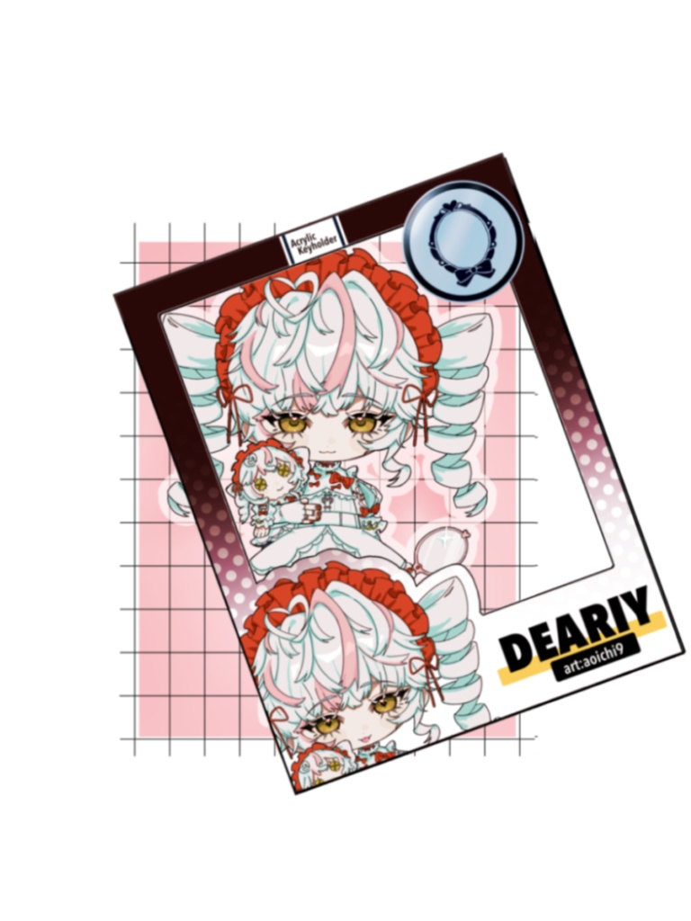 二枚重ねアクキー