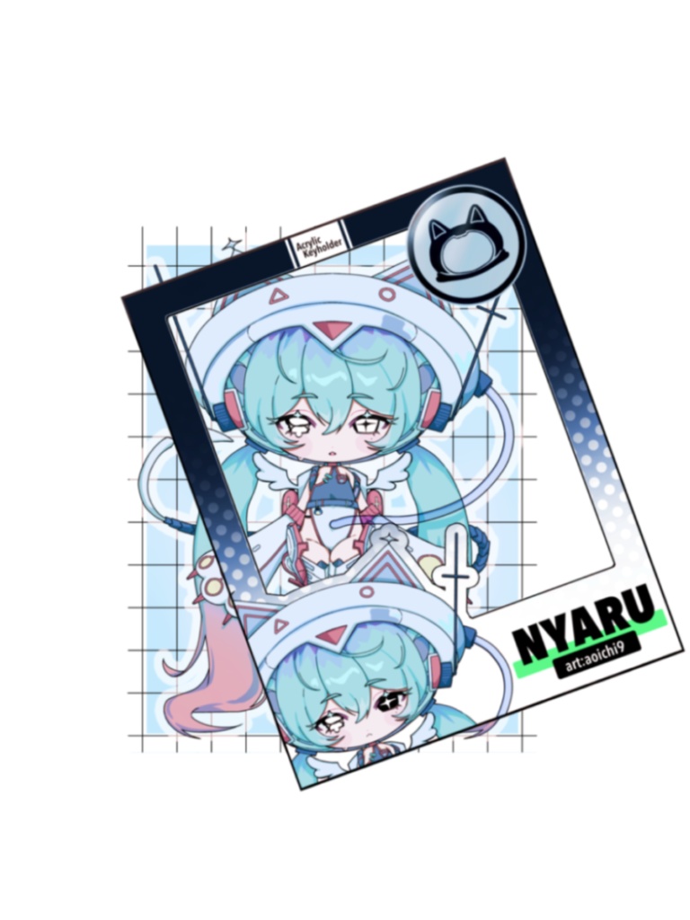 二枚重ねアクキー