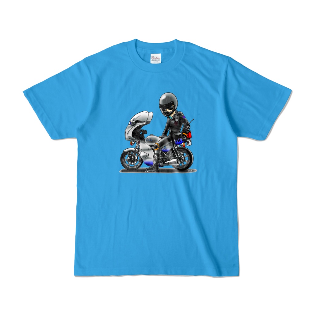 グース&Kwaka(ターコイズボディ・前面印刷)