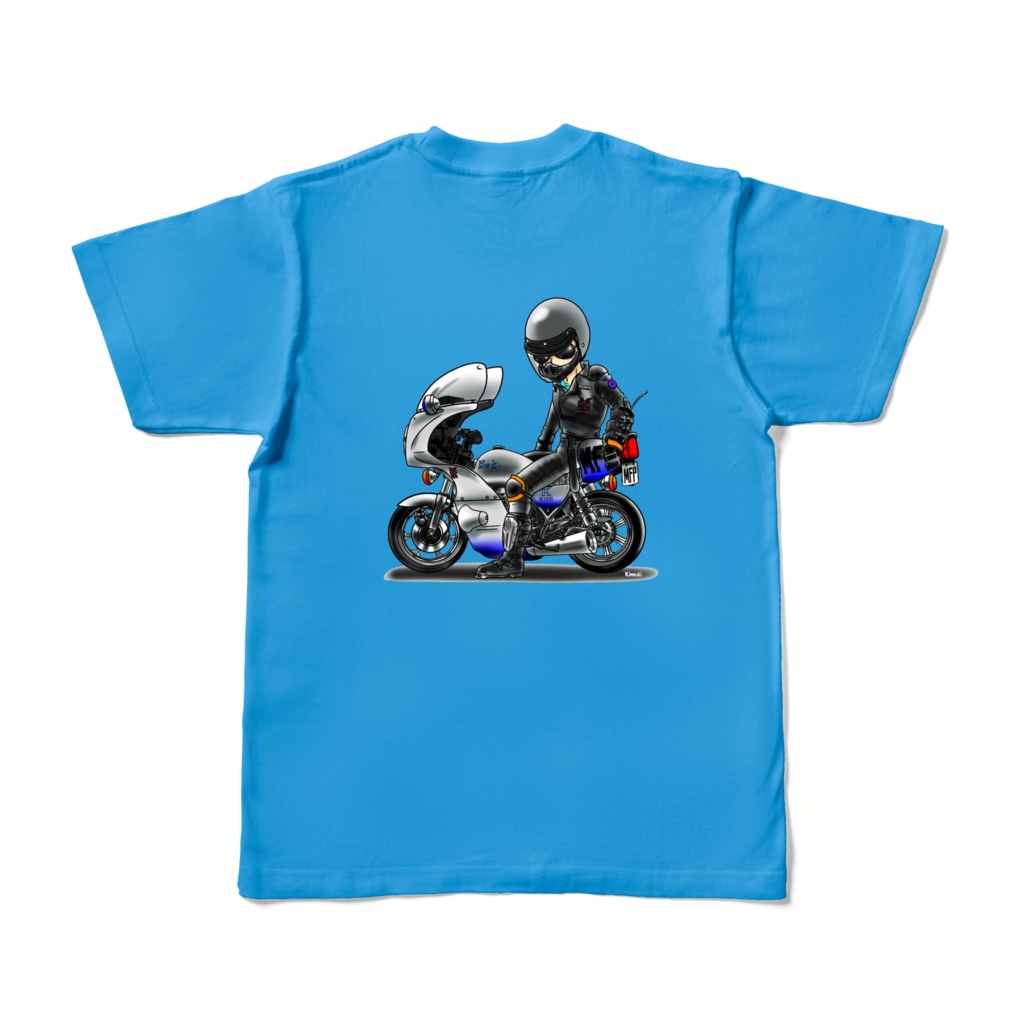 グース＆Kwaka(ターコイズボディ・背面印刷)