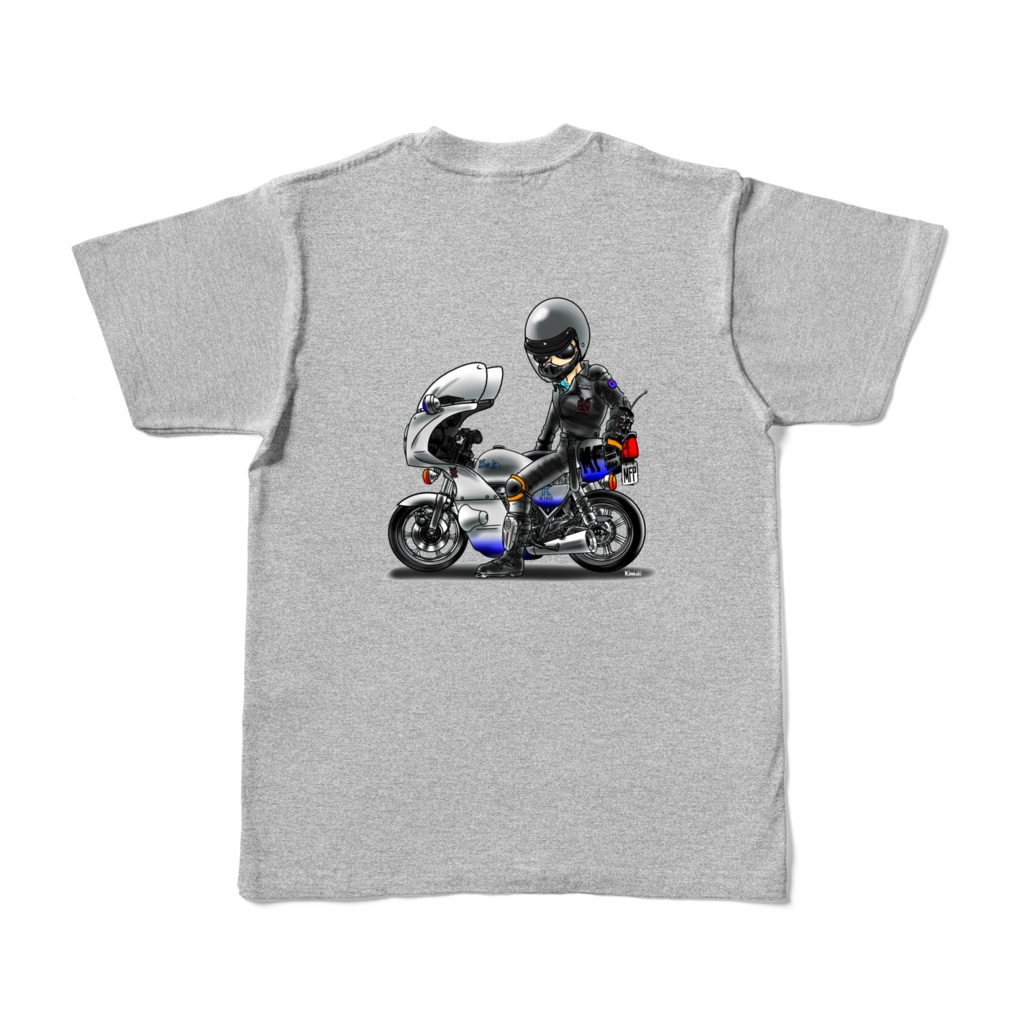 グース＆Kwaka(グレーボディ・背面印刷)