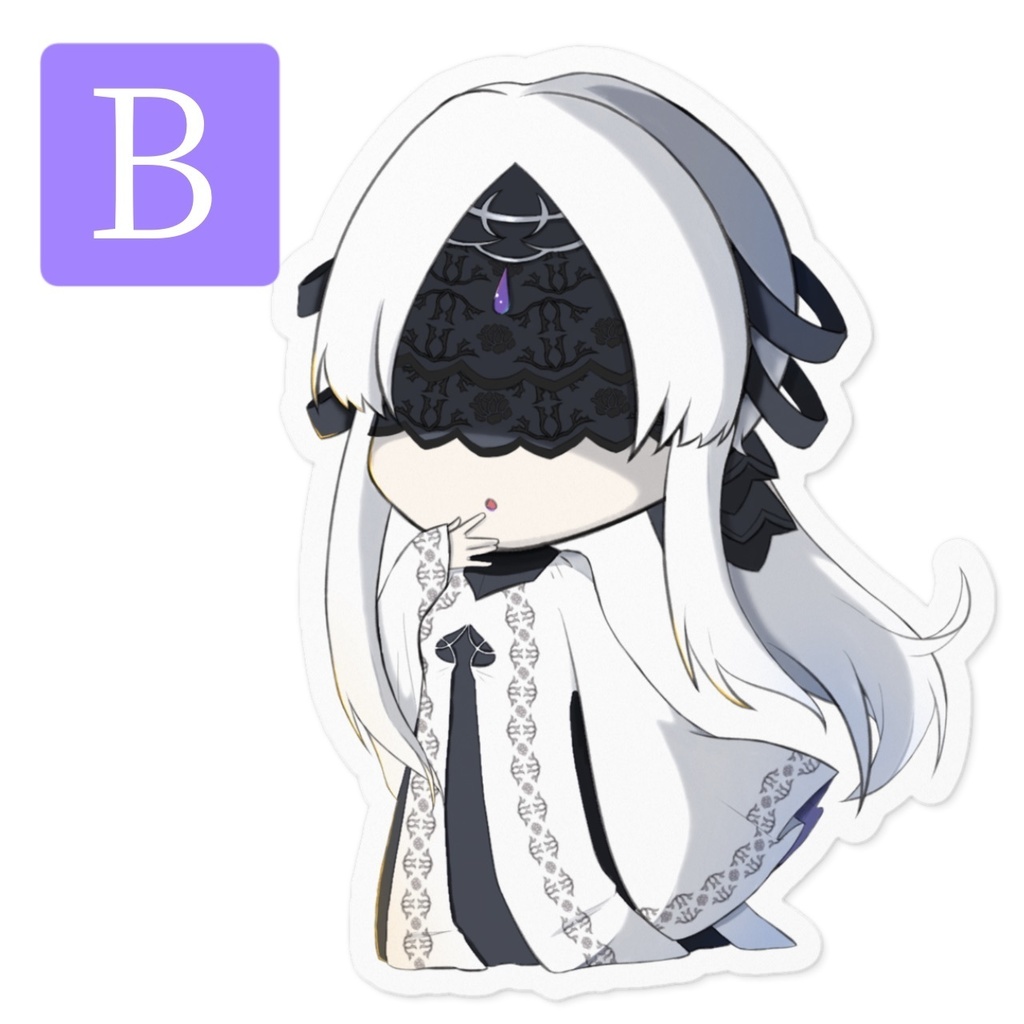 慈硯イスのステッカー