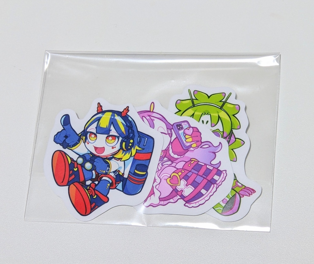 ウミウシ宇宙探検隊ステッカー