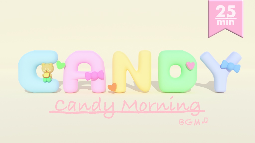 【フリーBGM】Candy Morning