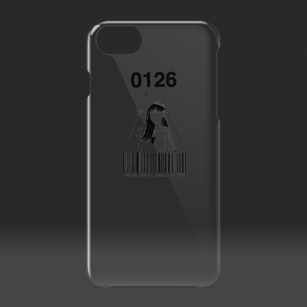 モノクロスマホケース