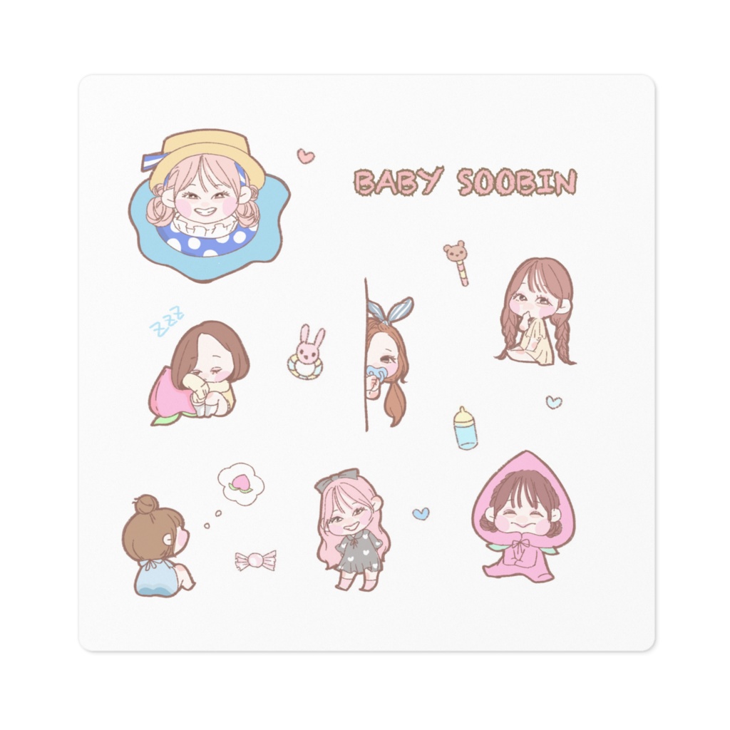 Baby soobin ステッカー