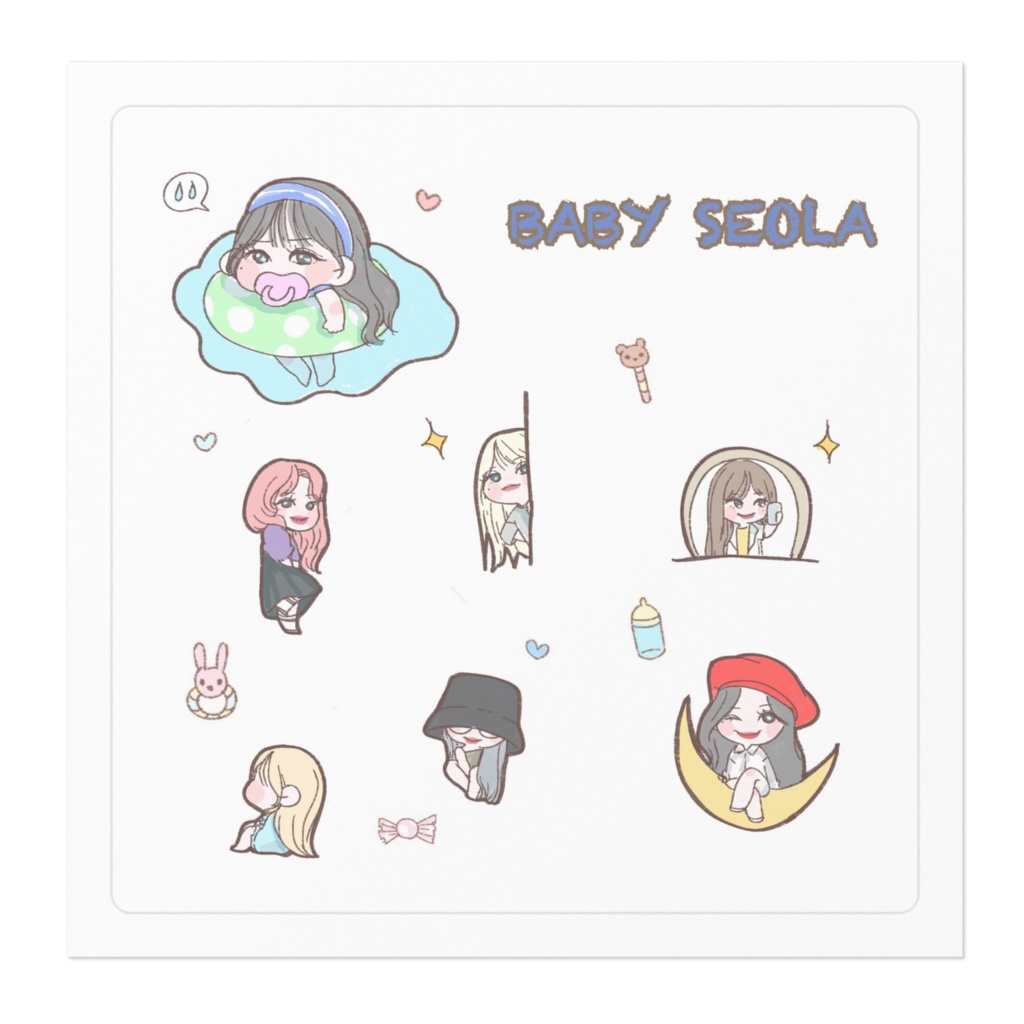 baby seolaステッカー
