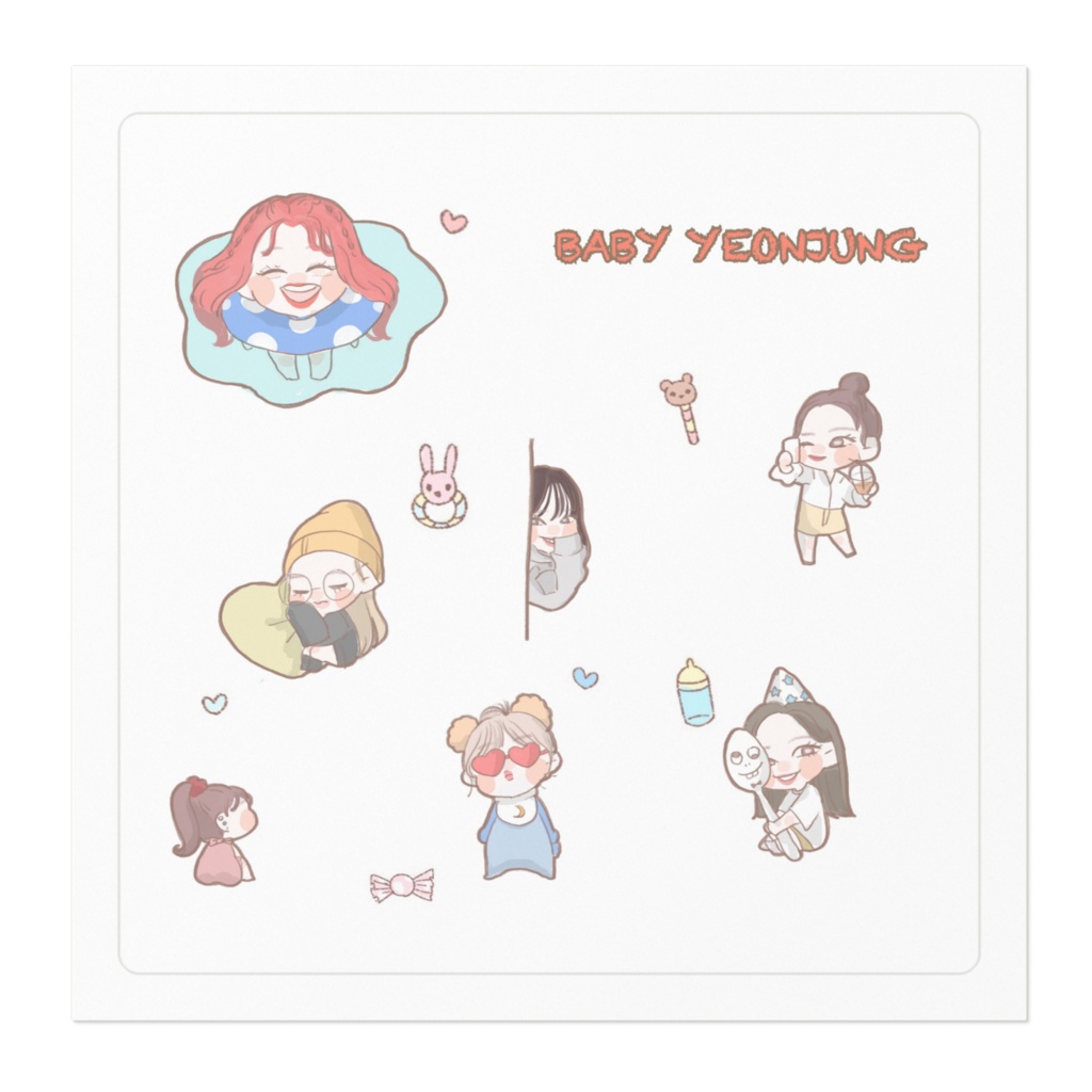 Baby Yeonjungステッカー