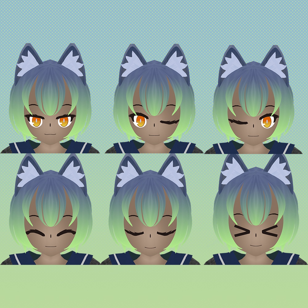 オリジナル3Dモデル『ミーナ』